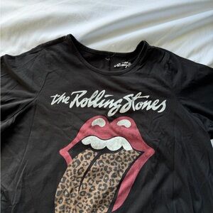 The Rolling Stones Cheetah Tongue tshirt dress